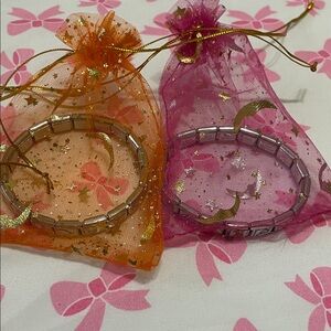 Stainless Steel  Charm Bracelet with Cute Characters